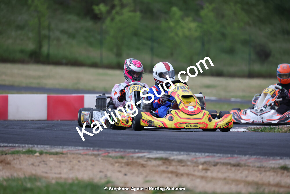 27 & 28/04/2024 : 3ème manche du Championnat du Sud au circuit Fun Kart Brissac (photos Stéphane Agnus) 2024 — karting