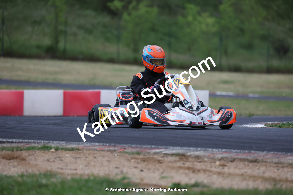 27 & 28/04/2024 : 3ème manche du Championnat du Sud au circuit Fun Kart Brissac (photos Stéphane Agnus) 2024 — karting