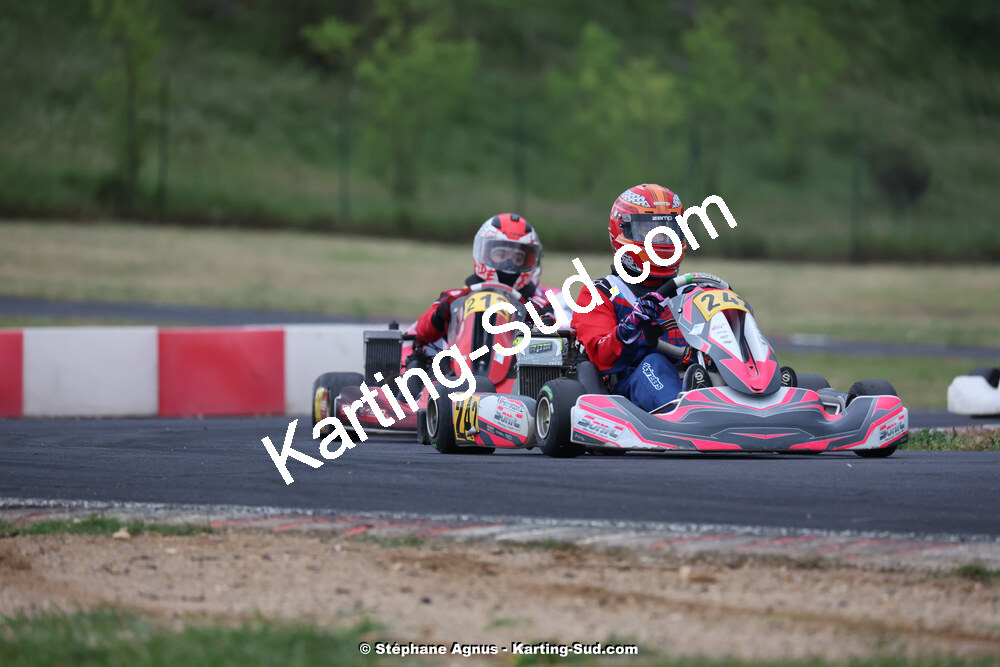 27 & 28/04/2024 : 3ème manche du Championnat du Sud au circuit Fun Kart Brissac (photos Stéphane Agnus) 2024 — karting