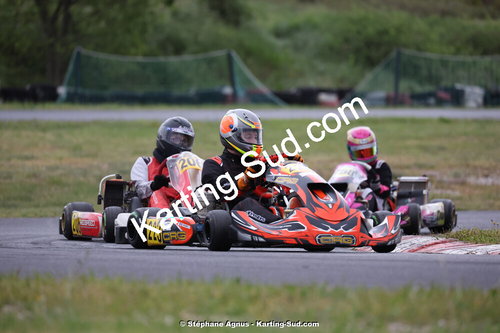 27 & 28/04/2024 : 3ème manche du Championnat du Sud au circuit Fun Kart Brissac (photos Stéphane Agnus) 2024 — karting
