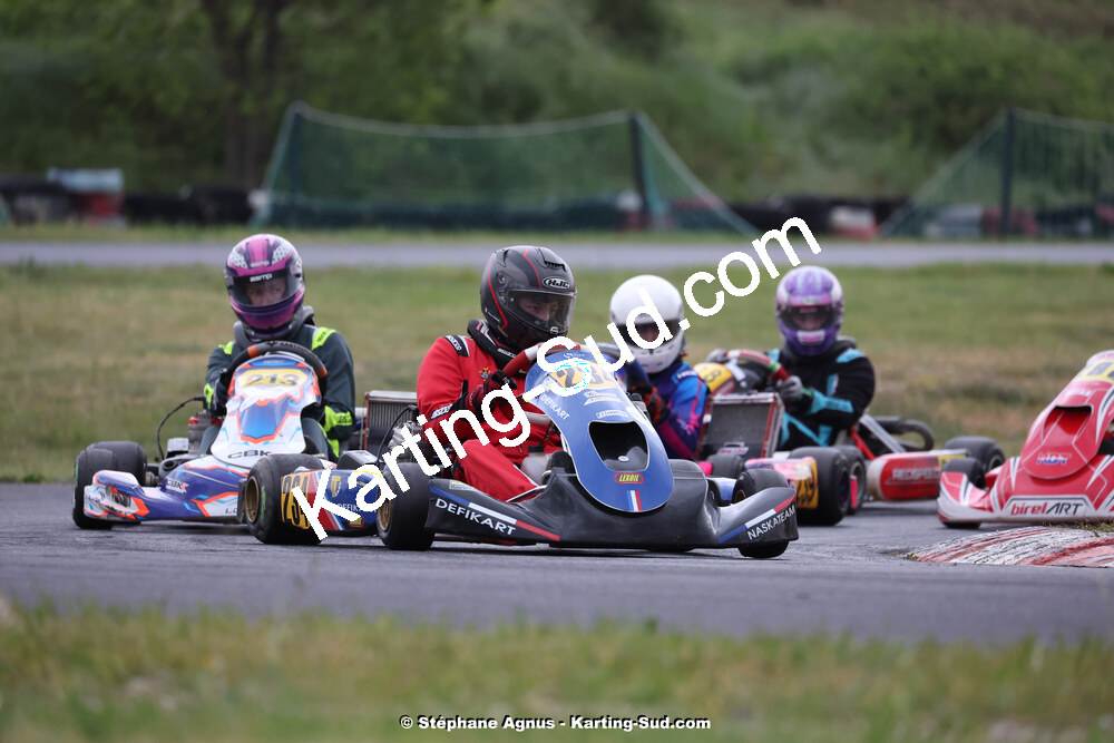 27 & 28/04/2024 : 3ème manche du Championnat du Sud au circuit Fun Kart Brissac (photos Stéphane Agnus) 2024 — karting