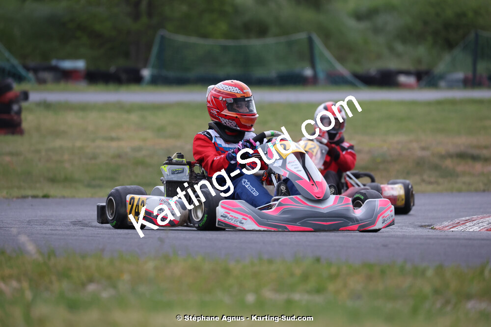 27 & 28/04/2024 : 3ème manche du Championnat du Sud au circuit Fun Kart Brissac (photos Stéphane Agnus) 2024 — karting