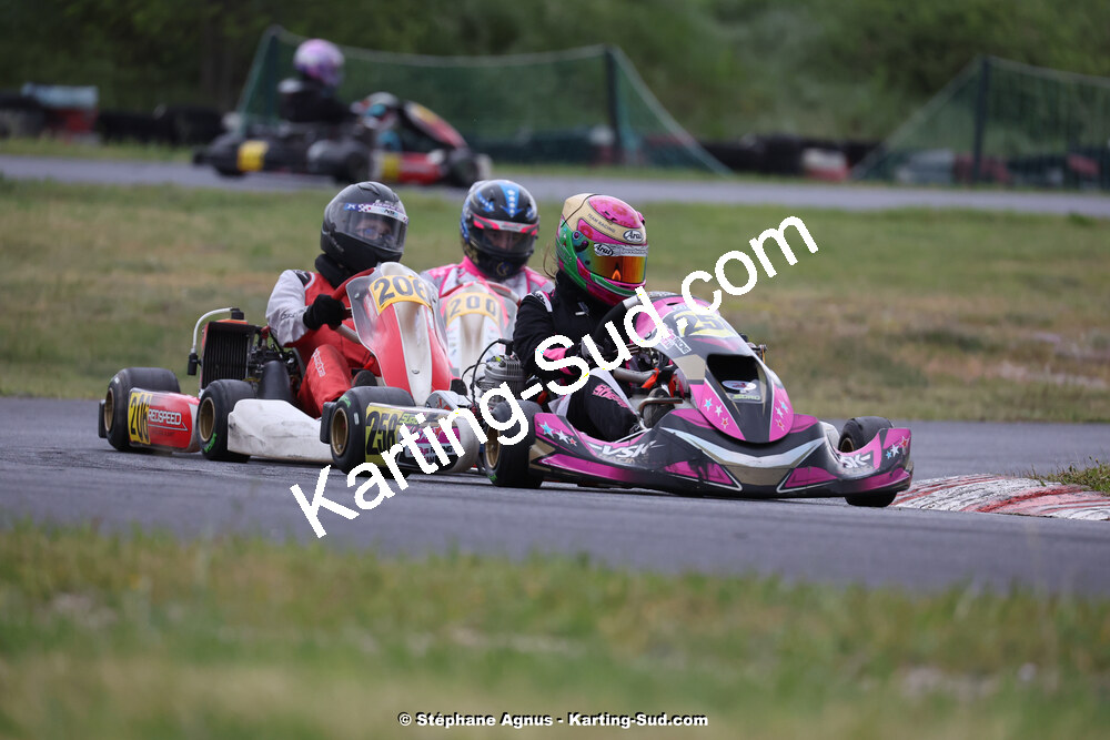 27 & 28/04/2024 : 3ème manche du Championnat du Sud au circuit Fun Kart Brissac (photos Stéphane Agnus) 2024 — karting