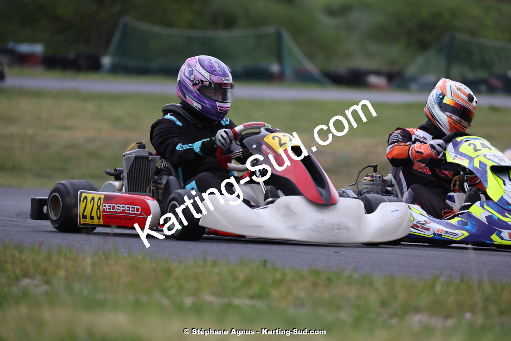 27 & 28/04/2024 : 3ème manche du Championnat du Sud au circuit Fun Kart Brissac (photos Stéphane Agnus) 2024 — karting