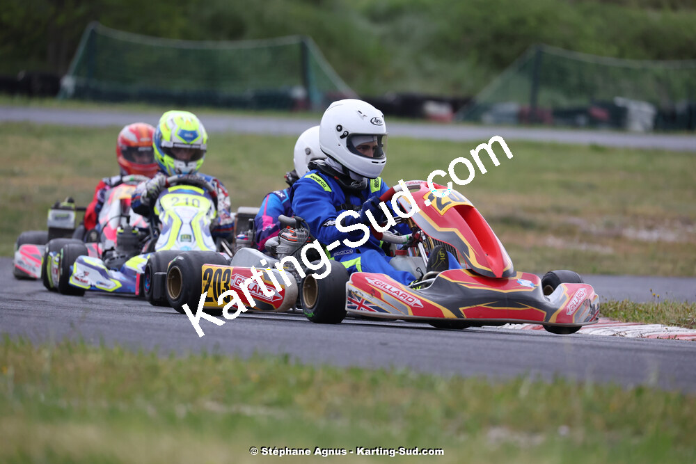 27 & 28/04/2024 : 3ème manche du Championnat du Sud au circuit Fun Kart Brissac (photos Stéphane Agnus) 2024 — karting