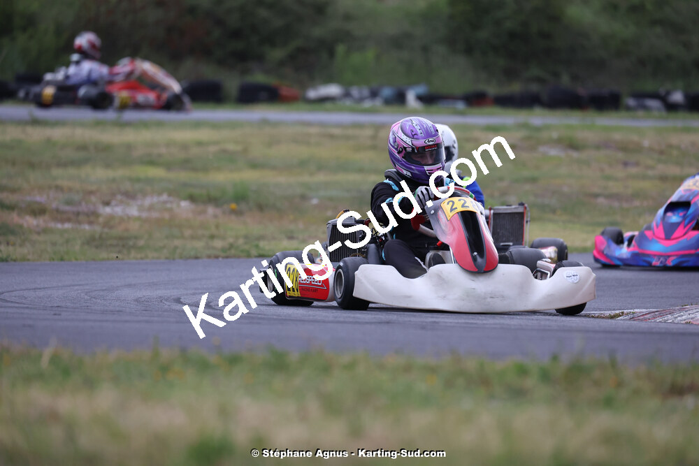27 & 28/04/2024 : 3ème manche du Championnat du Sud au circuit Fun Kart Brissac (photos Stéphane Agnus) 2024 — karting