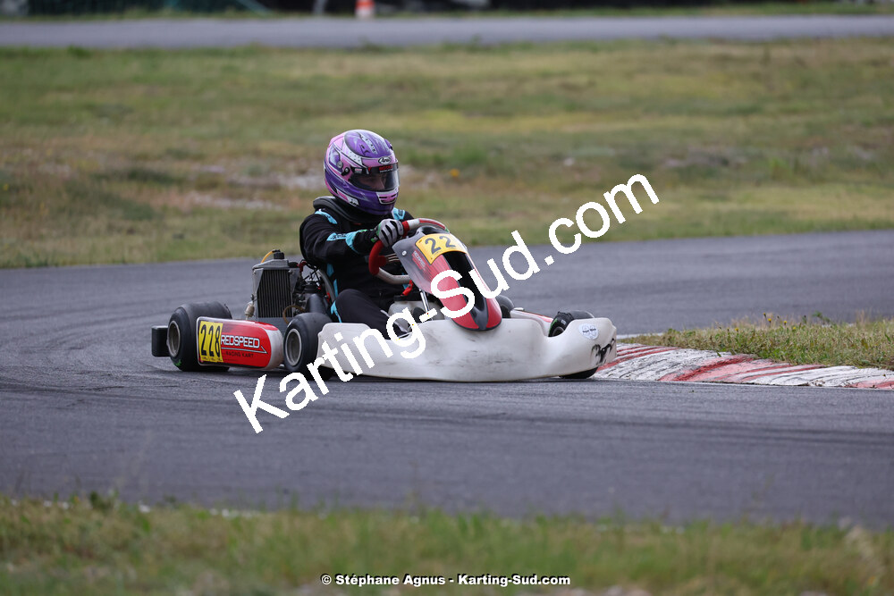27 & 28/04/2024 : 3ème manche du Championnat du Sud au circuit Fun Kart Brissac (photos Stéphane Agnus) 2024 — karting