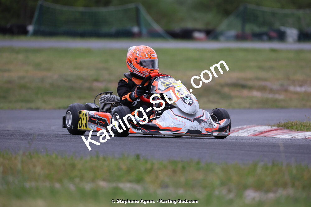 27 & 28/04/2024 : 3ème manche du Championnat du Sud au circuit Fun Kart Brissac (photos Stéphane Agnus) 2024 — karting