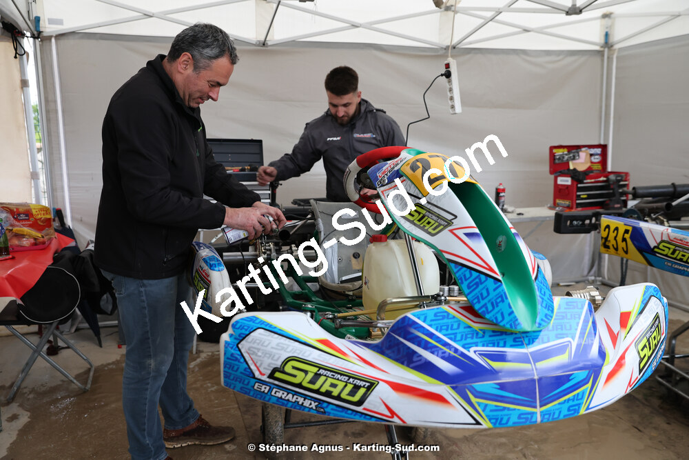 27 & 28/04/2024 : 3ème manche du Championnat du Sud au circuit Fun Kart Brissac (photos Stéphane Agnus) 2024 — karting