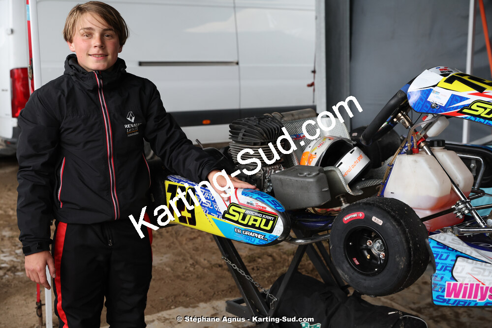 Léo LAFFITE — 27 & 28/04/2024 : 3ème manche du Championnat du Sud au circuit Fun Kart Brissac (photos Stéphane Agnus) 2024 — karting