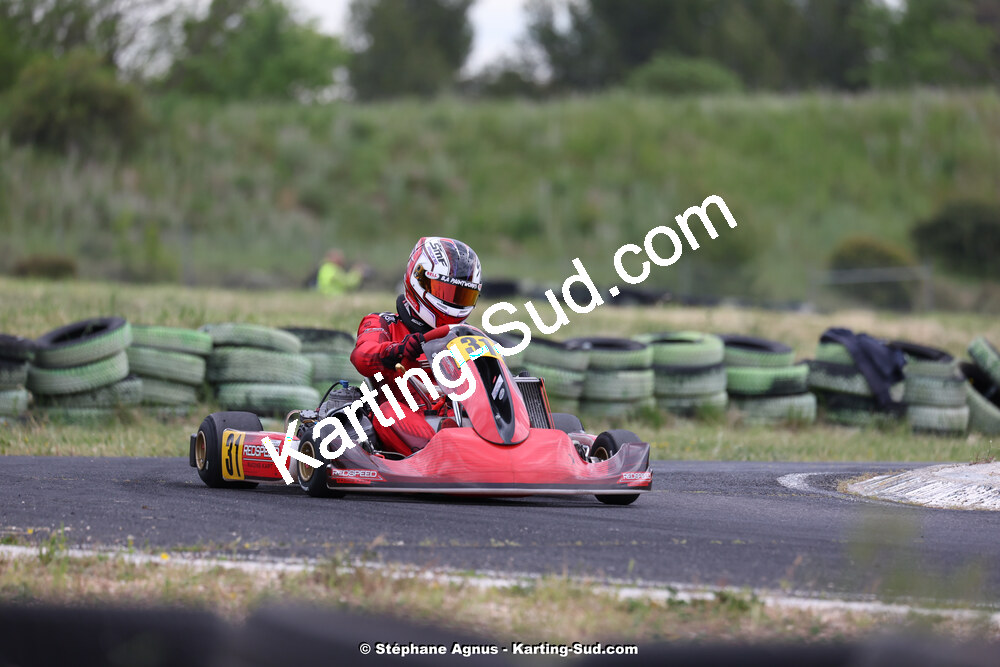 Tanguy MUNOZ — 12/05/2024 : Trophée Elceka au circuit de Grabels (photos Stéphane Agnus) 2024 — karting