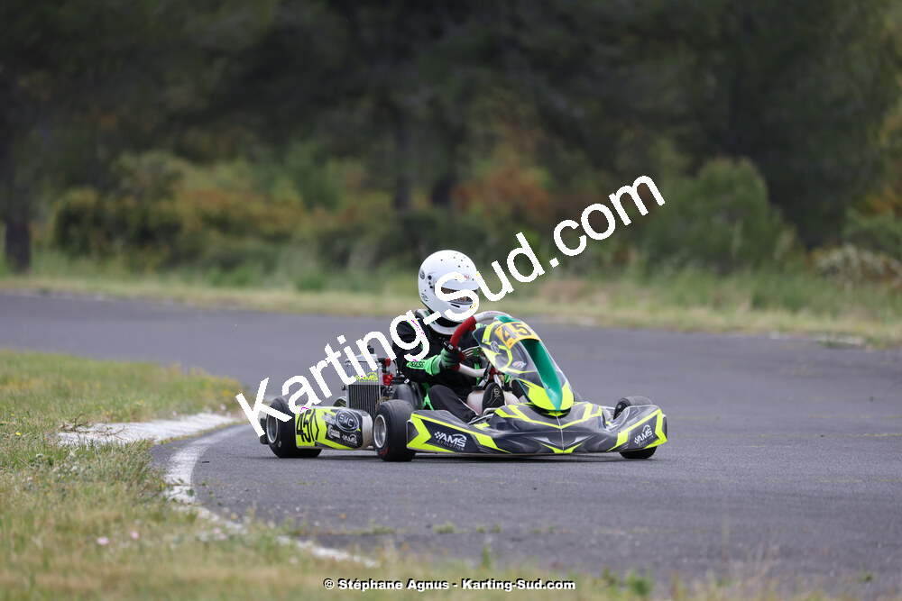 Hugo DE NATTES — 12/05/2024 : Trophée Elceka au circuit de Grabels (photos Stéphane Agnus) 2024 — karting