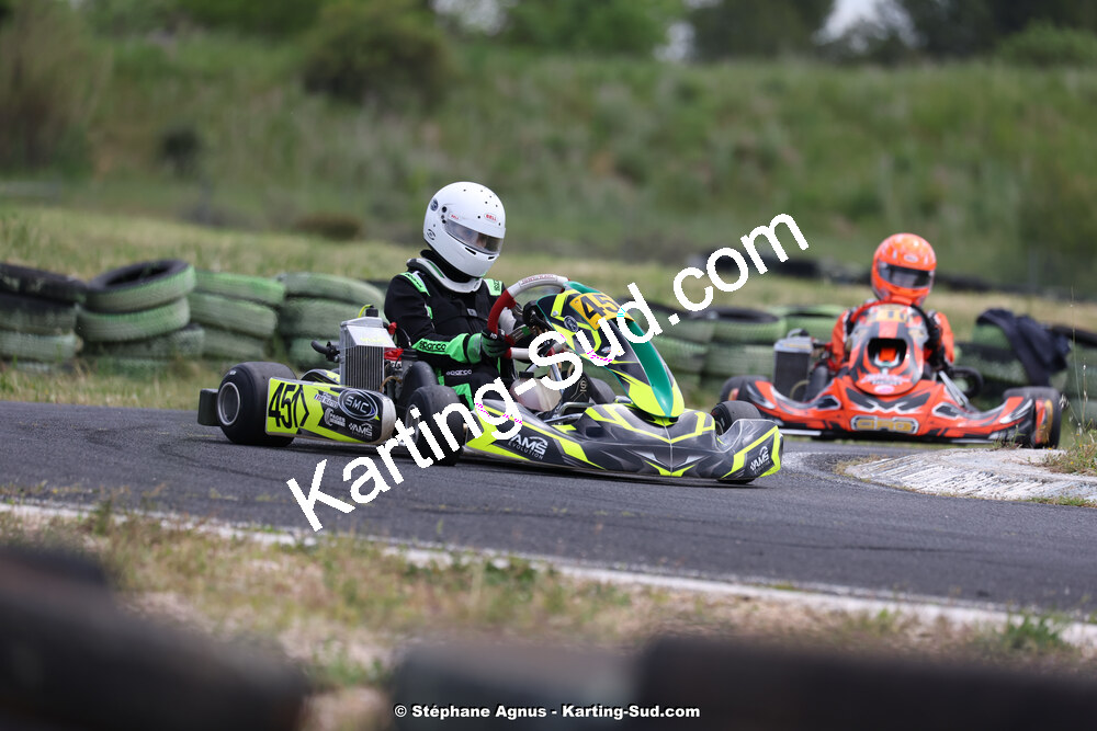 Hugo DE NATTES — 12/05/2024 : Trophée Elceka au circuit de Grabels (photos Stéphane Agnus) 2024 — karting
