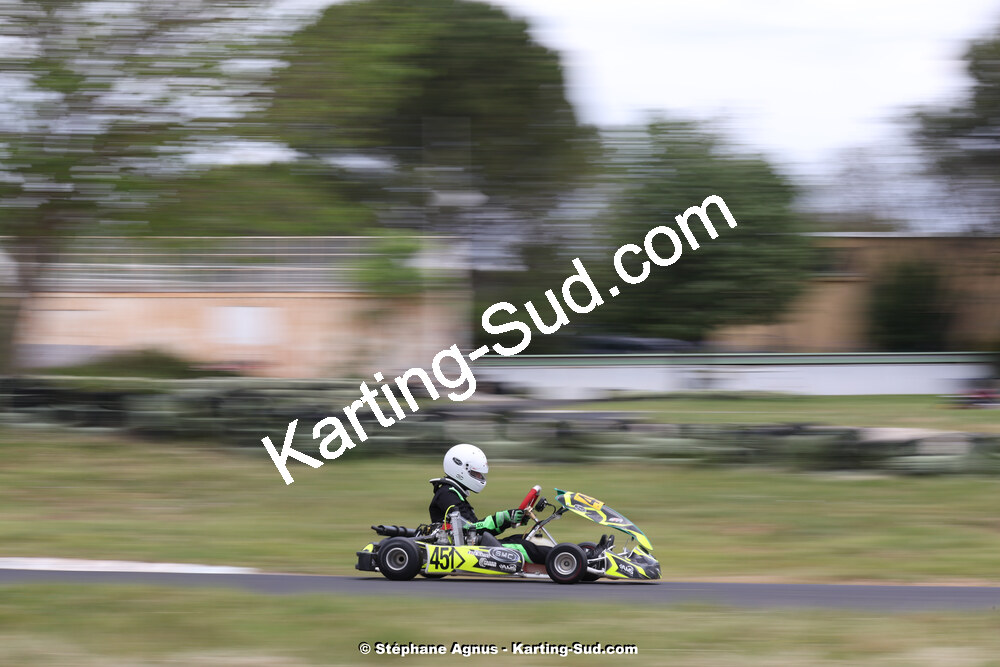 Hugo DE NATTES — 12/05/2024 : Trophée Elceka au circuit de Grabels (photos Stéphane Agnus) 2024 — karting
