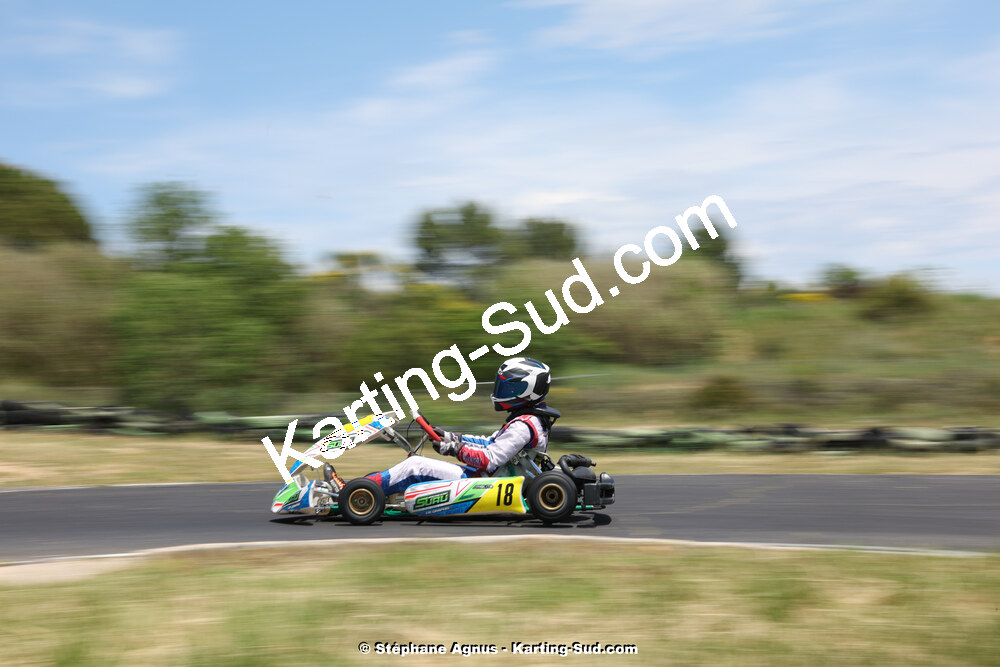 Ines POLI — 12/05/2024 : Trophée Elceka au circuit de Grabels (photos Stéphane Agnus) 2024 — karting
