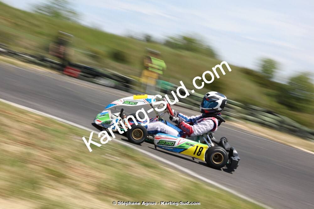 Ines POLI — 12/05/2024 : Trophée Elceka au circuit de Grabels (photos Stéphane Agnus) 2024 — karting
