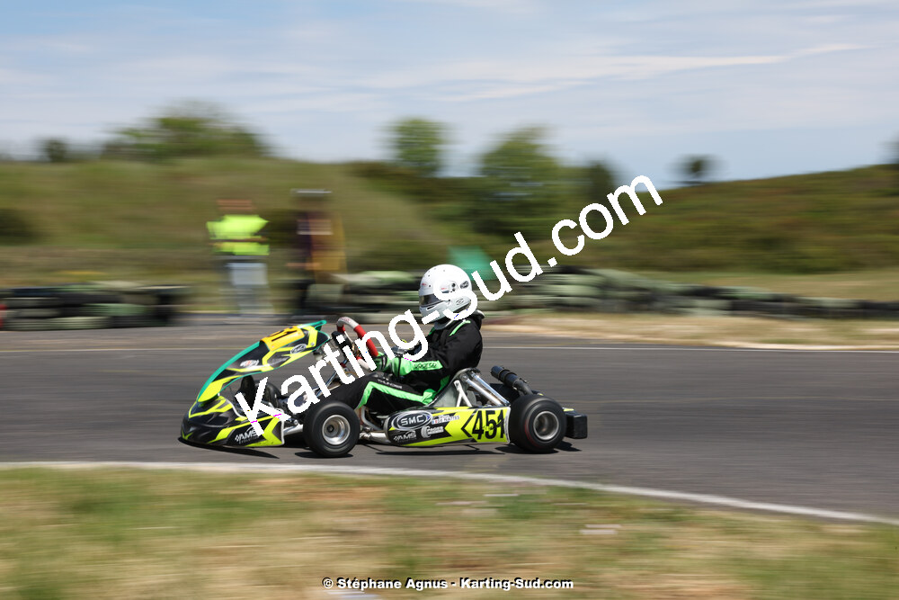 Hugo DE NATTES — 12/05/2024 : Trophée Elceka au circuit de Grabels (photos Stéphane Agnus) 2024 — karting