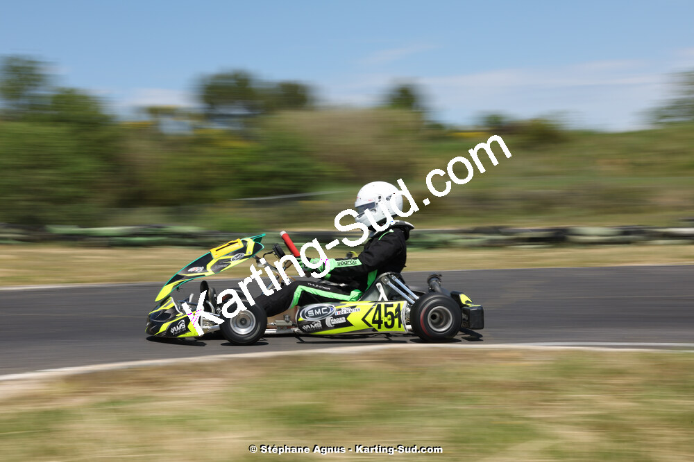 Hugo DE NATTES — 12/05/2024 : Trophée Elceka au circuit de Grabels (photos Stéphane Agnus) 2024 — karting