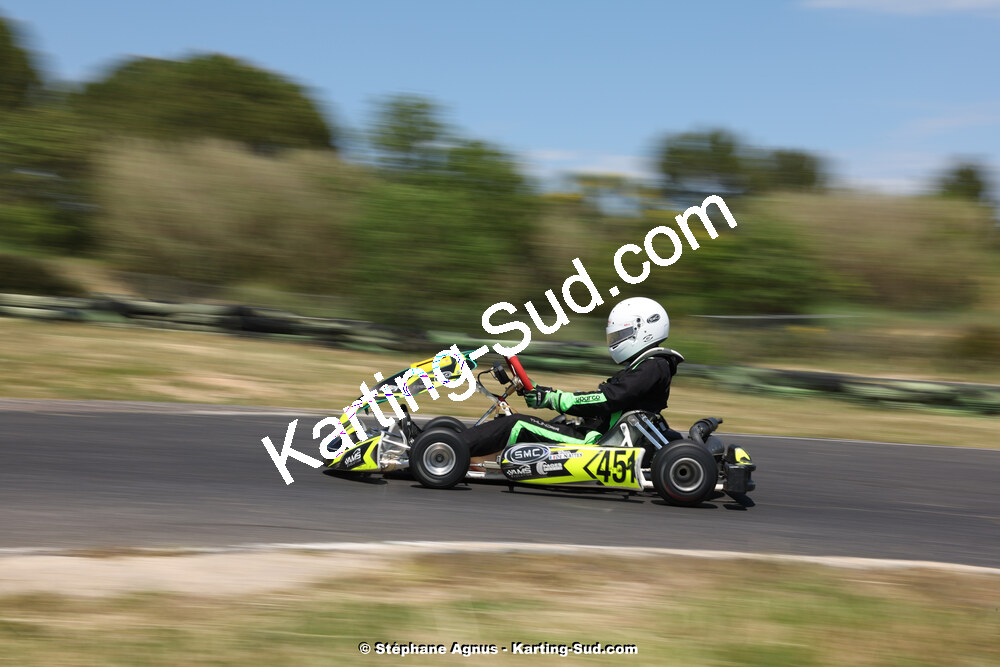 Hugo DE NATTES — 12/05/2024 : Trophée Elceka au circuit de Grabels (photos Stéphane Agnus) 2024 — karting