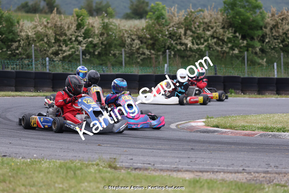 25 & 26/05/2024 : 4ème manche du Championnat du Sud au circuit Karting Plus à Belmont sur Rance (photos Stéphane Agnus) 2024 — karting
