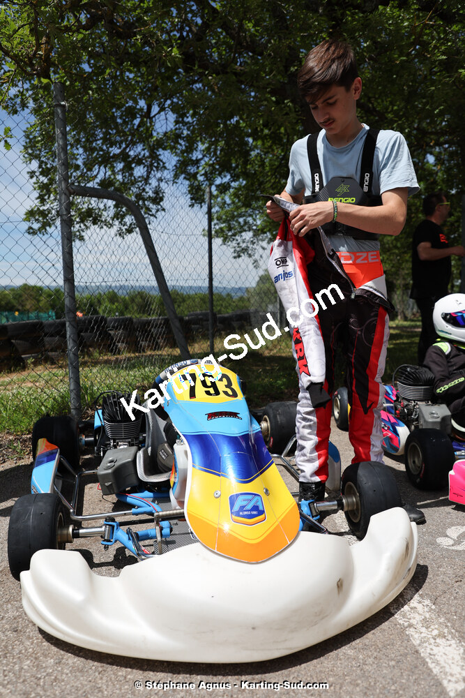 25 & 26/05/2024 : 4ème manche du Championnat du Sud au circuit Karting Plus à Belmont sur Rance (photos Stéphane Agnus) 2024 — karting
