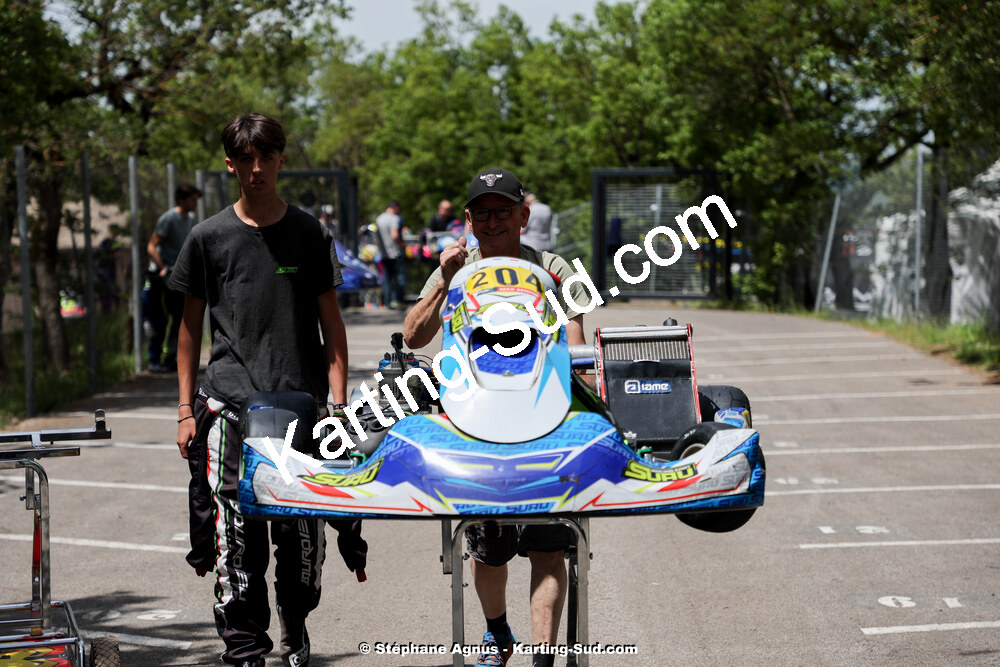 25 & 26/05/2024 : 4ème manche du Championnat du Sud au circuit Karting Plus à Belmont sur Rance (photos Stéphane Agnus) 2024 — karting