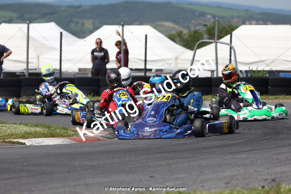 25 & 26/05/2024 : 4ème manche du Championnat du Sud au circuit Karting Plus à Belmont sur Rance (photos Stéphane Agnus) 2024 — karting