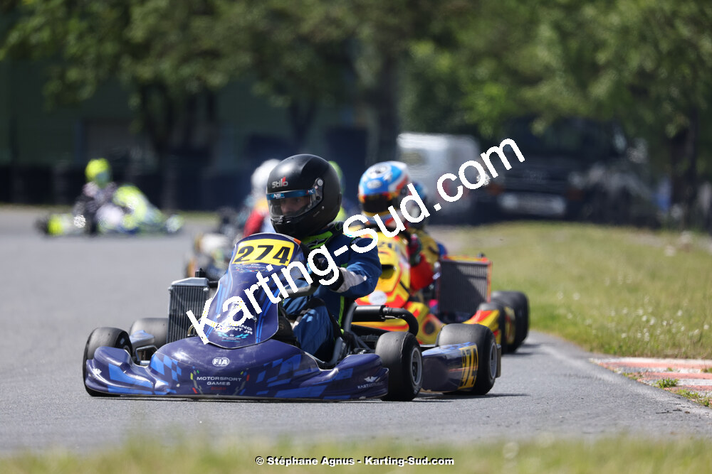 25 & 26/05/2024 : 4ème manche du Championnat du Sud au circuit Karting Plus à Belmont sur Rance (photos Stéphane Agnus) 2024 — karting