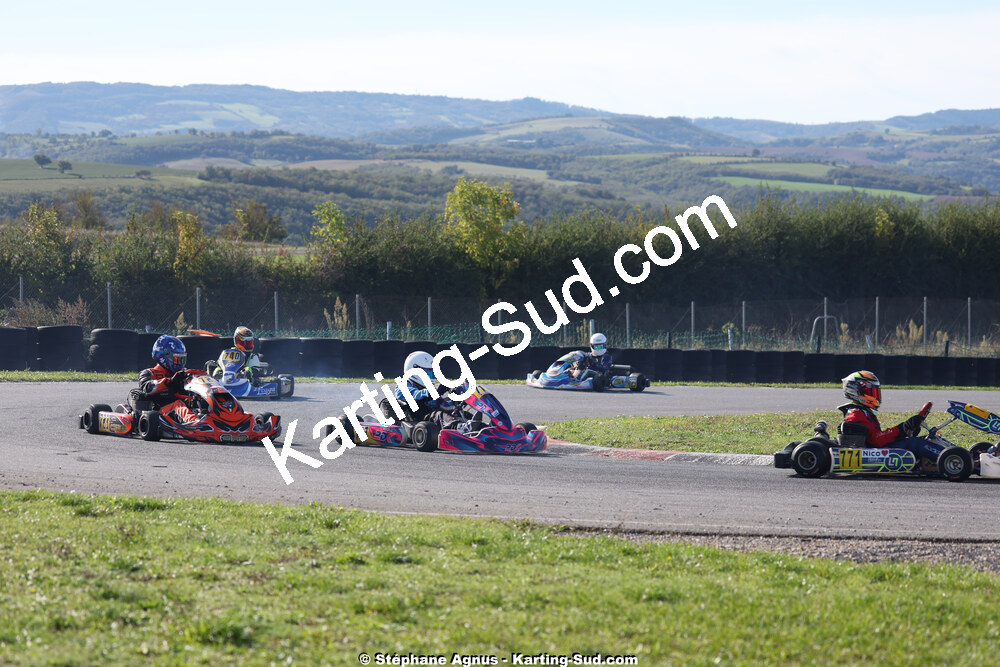 20/10/2024 : 3ème manche du Challenge Jean-Claude Sanchez à Belmont sur Rance (Photos Stéphane Agnus) 2024 — karting