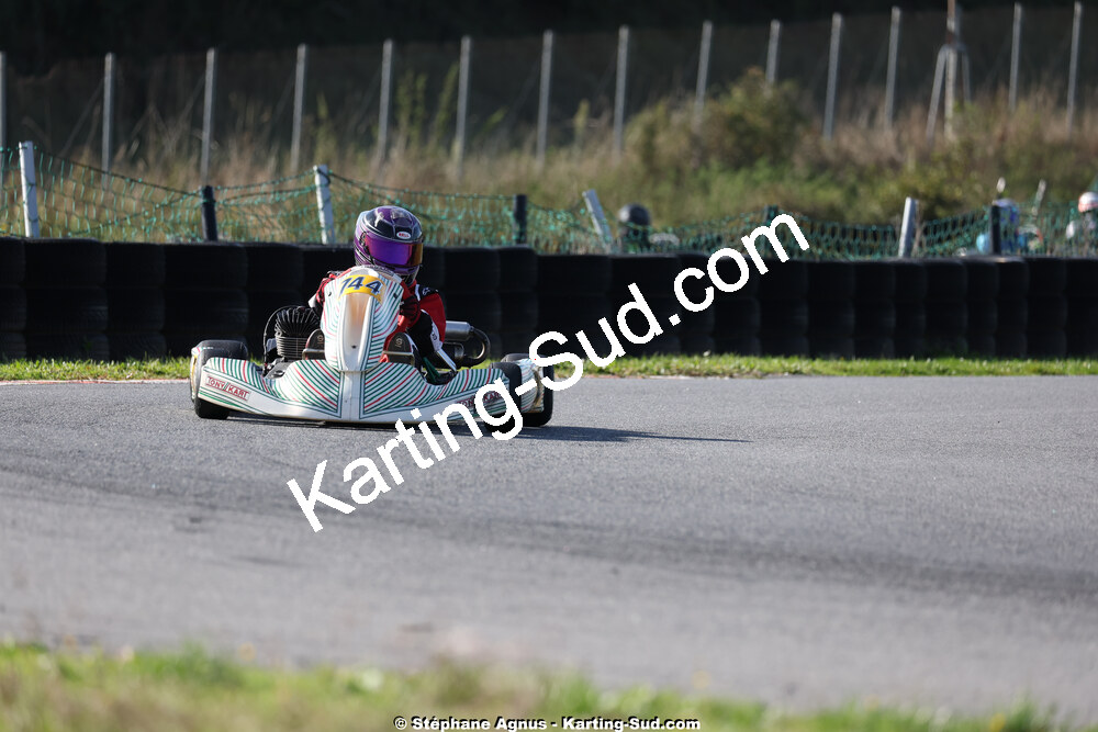 20/10/2024 : 3ème manche du Challenge Jean-Claude Sanchez à Belmont sur Rance (Photos Stéphane Agnus) 2024 — karting
