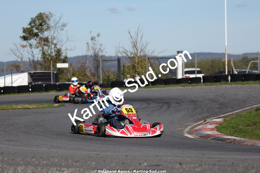 20/10/2024 : 3ème manche du Challenge Jean-Claude Sanchez à Belmont sur Rance (Photos Stéphane Agnus) 2024 — karting