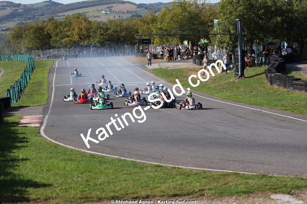 20/10/2024 : 3ème manche du Challenge Jean-Claude Sanchez à Belmont sur Rance (Photos Stéphane Agnus) 2024 — karting
