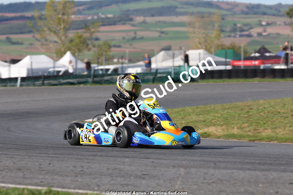 20/10/2024 : 3ème manche du Challenge Jean-Claude Sanchez à Belmont sur Rance (Photos Stéphane Agnus) 2024 — karting