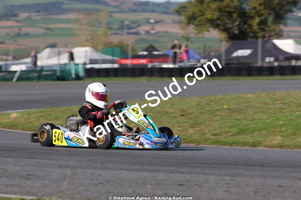 20/10/2024 : 3ème manche du Challenge Jean-Claude Sanchez à Belmont sur Rance (Photos Stéphane Agnus) 2024 — karting