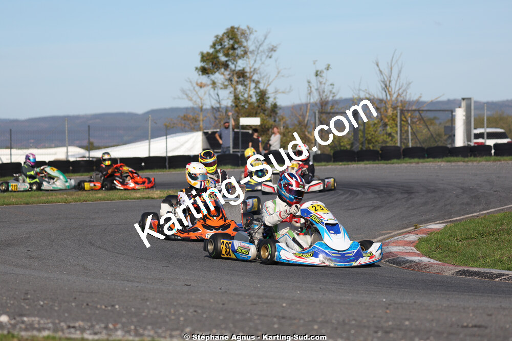 20/10/2024 : 3ème manche du Challenge Jean-Claude Sanchez à Belmont sur Rance (Photos Stéphane Agnus) 2024 — karting