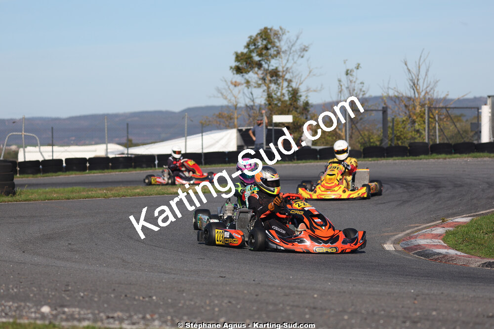 20/10/2024 : 3ème manche du Challenge Jean-Claude Sanchez à Belmont sur Rance (Photos Stéphane Agnus) 2024 — karting