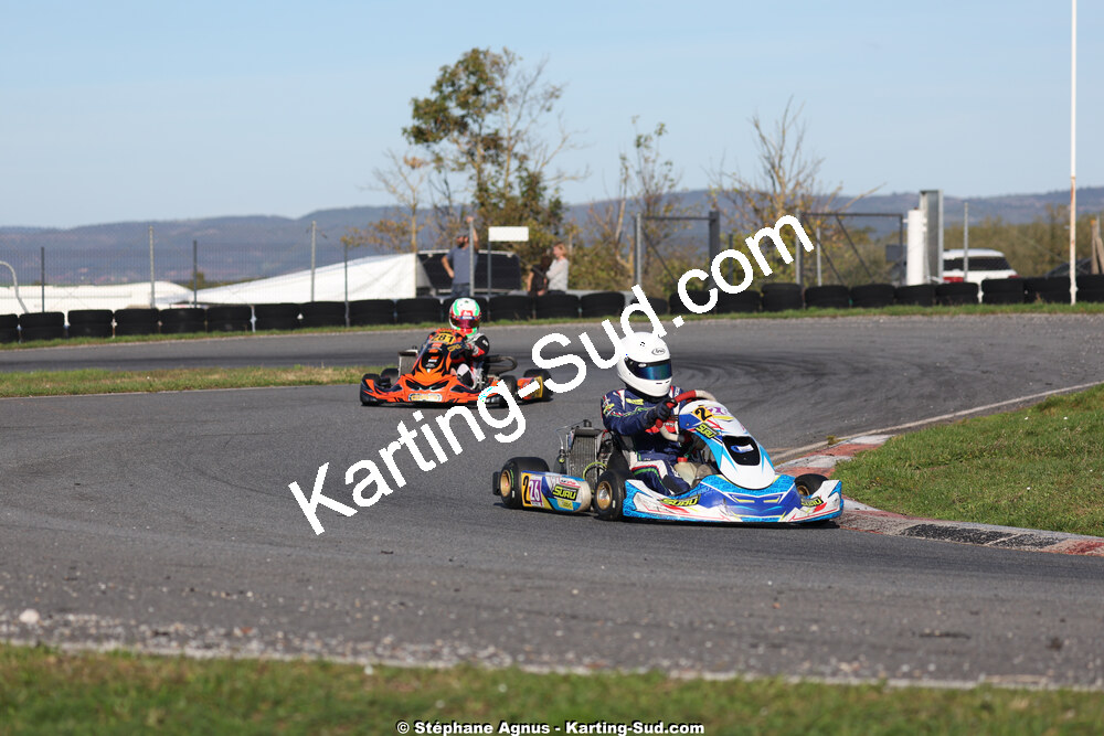 20/10/2024 : 3ème manche du Challenge Jean-Claude Sanchez à Belmont sur Rance (Photos Stéphane Agnus) 2024 — karting
