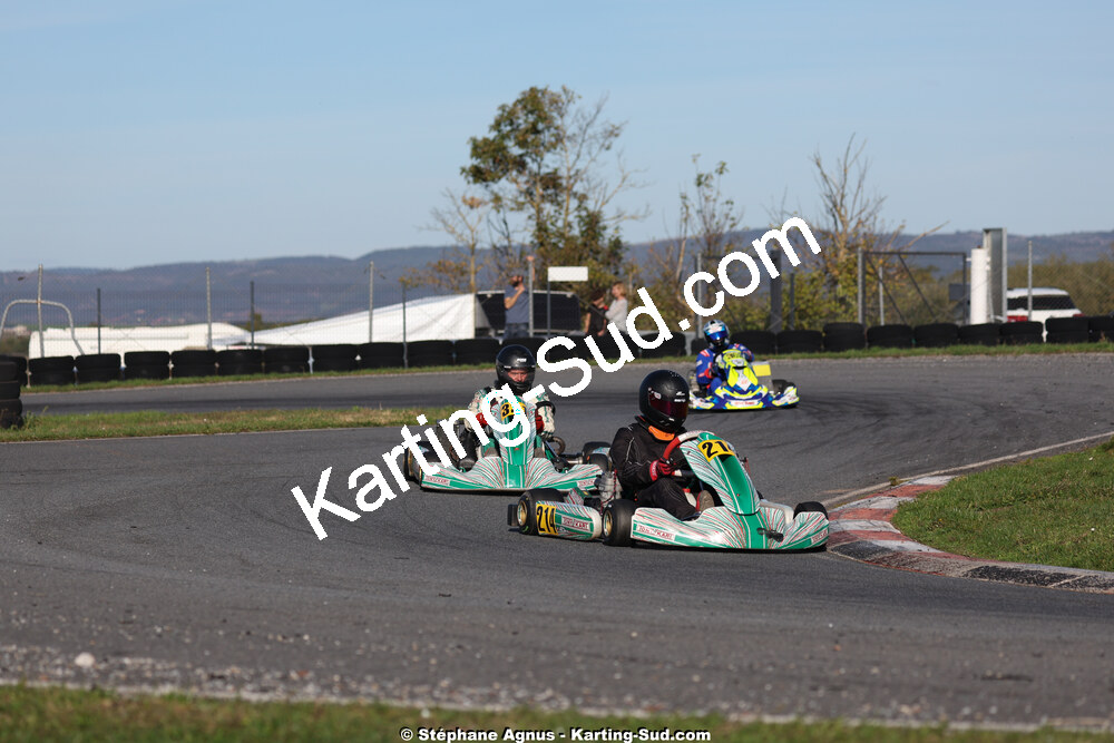 20/10/2024 : 3ème manche du Challenge Jean-Claude Sanchez à Belmont sur Rance (Photos Stéphane Agnus) 2024 — karting