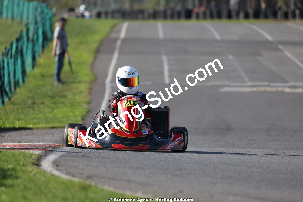20/10/2024 : 3ème manche du Challenge Jean-Claude Sanchez à Belmont sur Rance (Photos Stéphane Agnus) 2024 — karting