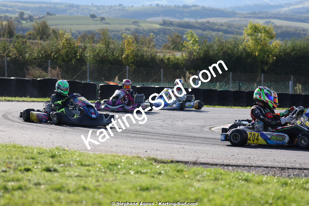 20/10/2024 : 3ème manche du Challenge Jean-Claude Sanchez à Belmont sur Rance (Photos Stéphane Agnus) 2024 — karting