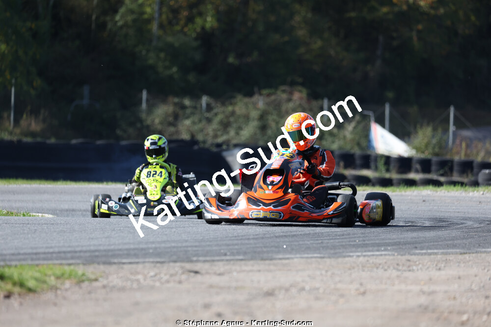 20/10/2024 : 3ème manche du Challenge Jean-Claude Sanchez à Belmont sur Rance (Photos Stéphane Agnus) 2024 — karting