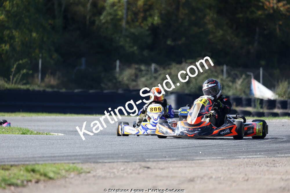 20/10/2024 : 3ème manche du Challenge Jean-Claude Sanchez à Belmont sur Rance (Photos Stéphane Agnus) 2024 — karting