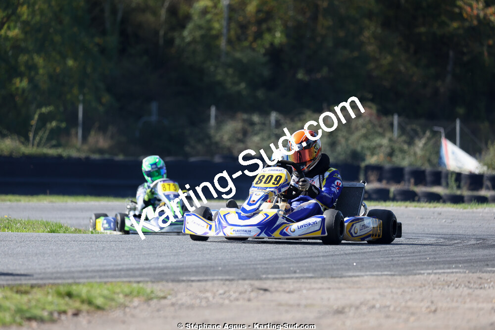 20/10/2024 : 3ème manche du Challenge Jean-Claude Sanchez à Belmont sur Rance (Photos Stéphane Agnus) 2024 — karting