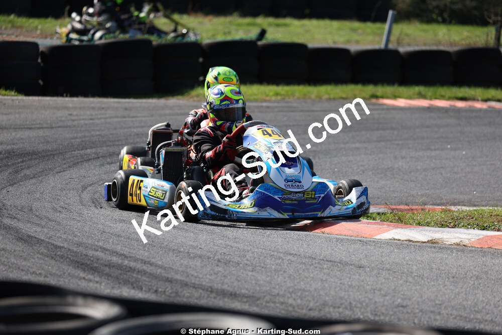 20/10/2024 : 3ème manche du Challenge Jean-Claude Sanchez à Belmont sur Rance (Photos Stéphane Agnus) 2024 — karting