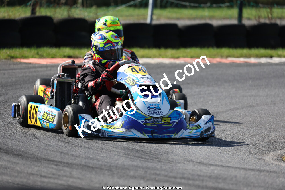 20/10/2024 : 3ème manche du Challenge Jean-Claude Sanchez à Belmont sur Rance (Photos Stéphane Agnus) 2024 — karting