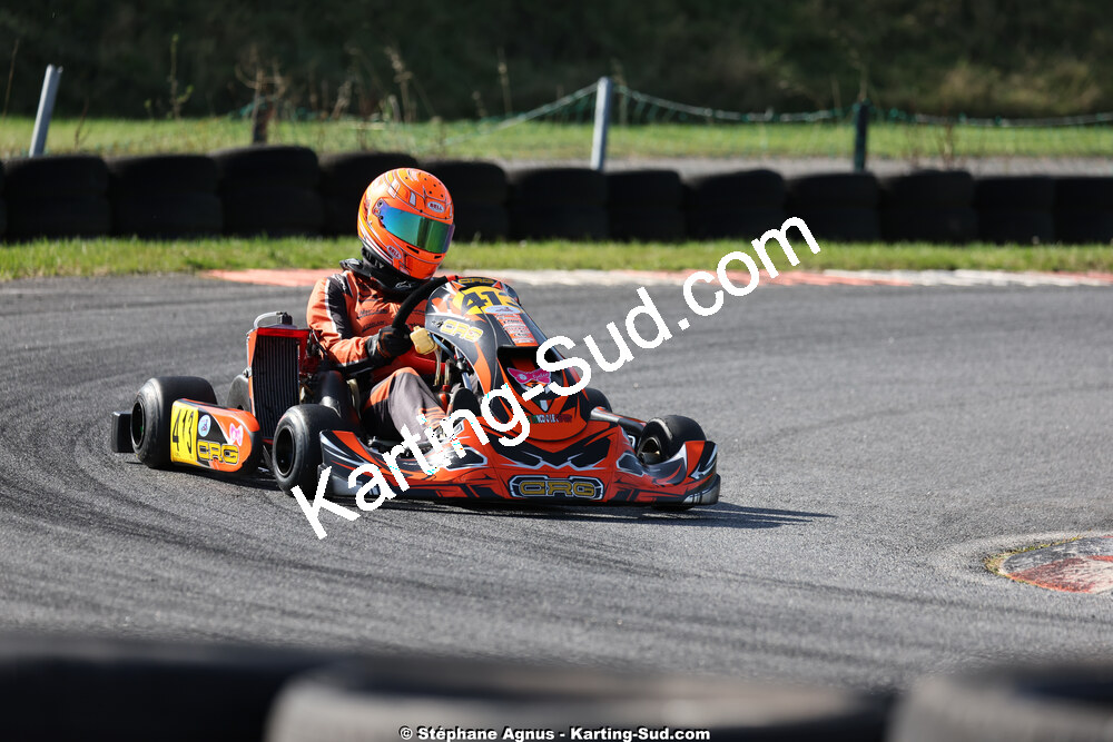 20/10/2024 : 3ème manche du Challenge Jean-Claude Sanchez à Belmont sur Rance (Photos Stéphane Agnus) 2024 — karting