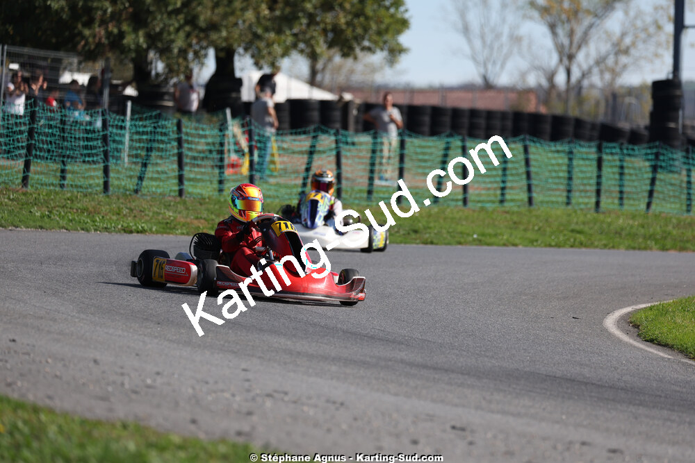 20/10/2024 : 3ème manche du Challenge Jean-Claude Sanchez à Belmont sur Rance (Photos Stéphane Agnus) 2024 — karting