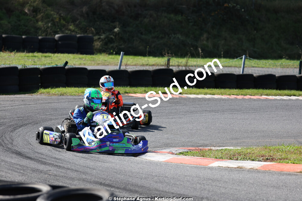 20/10/2024 : 3ème manche du Challenge Jean-Claude Sanchez à Belmont sur Rance (Photos Stéphane Agnus) 2024 — karting