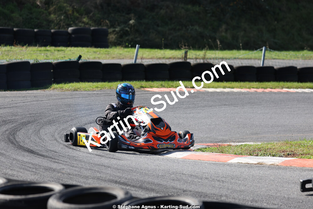 20/10/2024 : 3ème manche du Challenge Jean-Claude Sanchez à Belmont sur Rance (Photos Stéphane Agnus) 2024 — karting
