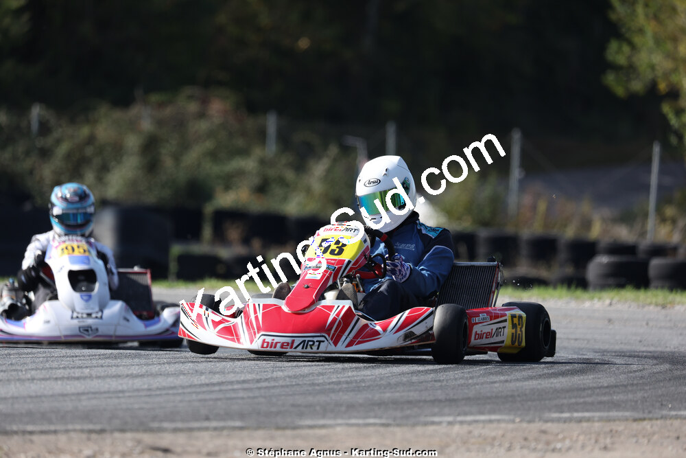 20/10/2024 : 3ème manche du Challenge Jean-Claude Sanchez à Belmont sur Rance (Photos Stéphane Agnus) 2024 — karting